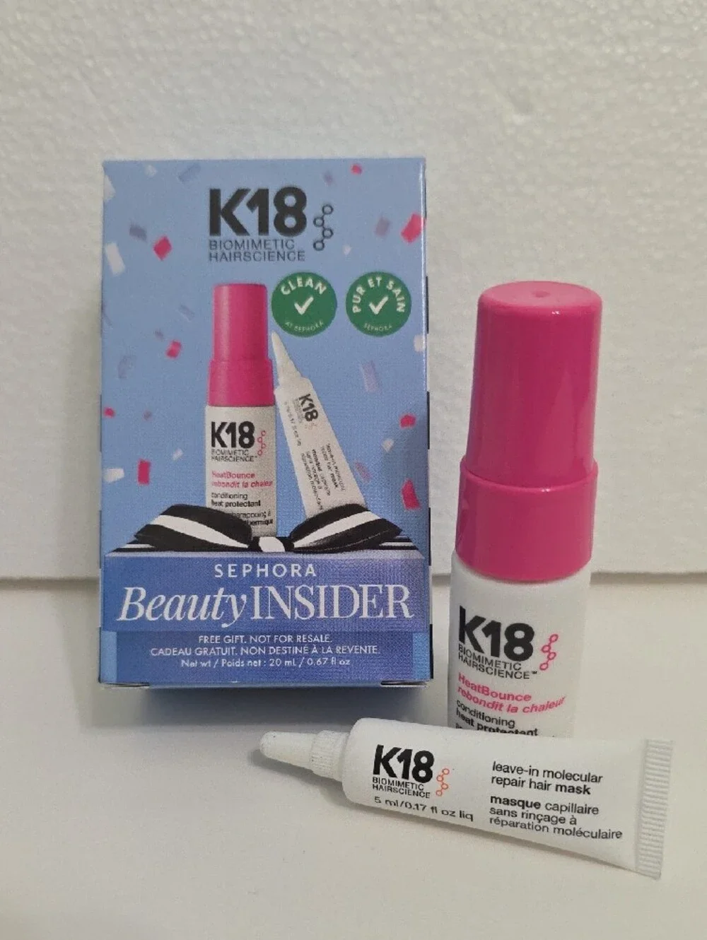 K18 Biomimetic Hairscience Heat Protectant - Pink